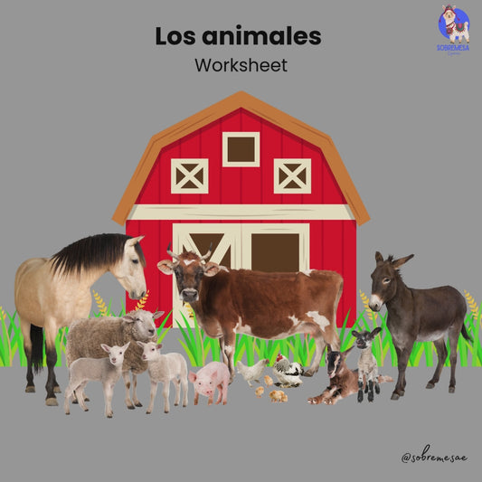 LOS ANIMALES (Worksheet)