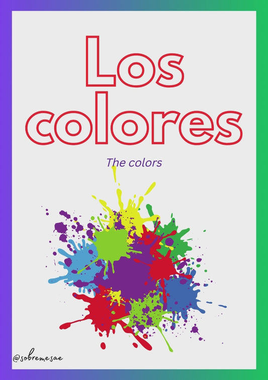 LOS COLORES (Coloring book)